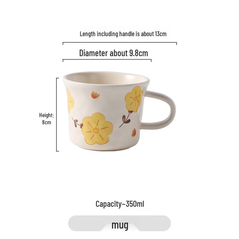 Zhi Shi Ceramic Breakfast Plate and Mug Set