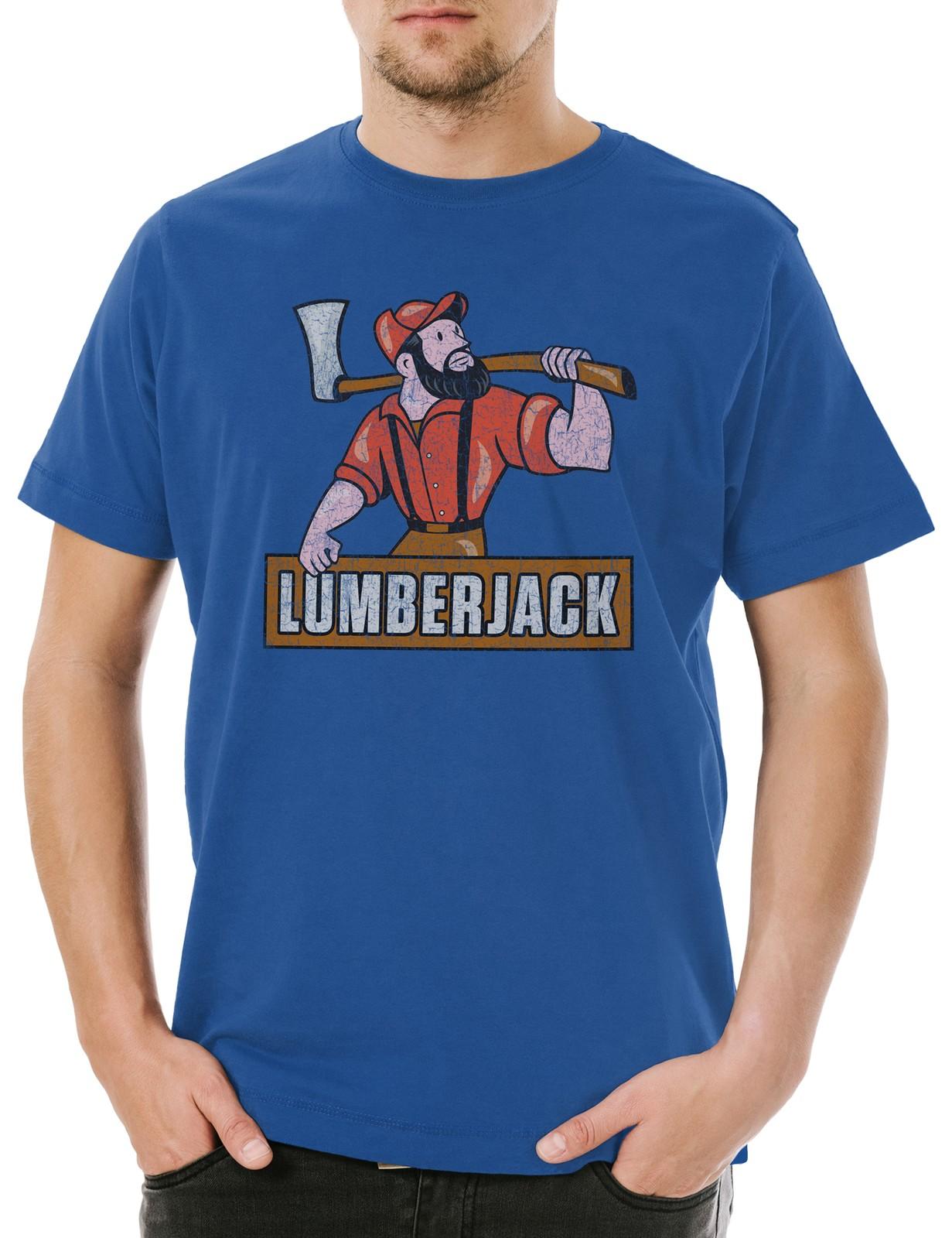Lumberjack III Men s T-Shirt Mens Womens Tees Top Lumberjack Axe Woodsman Forester Logger S