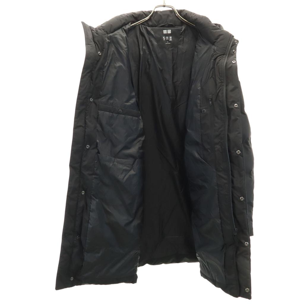 UNIQLO seamless down coat L black Men's Used