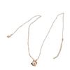 Youthful Cute Little Tiger Zodiac Pendant Necklace for Good Fortune