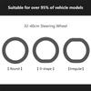 Car Steering Wheel Cover Universal Silicone Car Grip Handle Cover Silicone Protective Cover DIY Interior Accessories