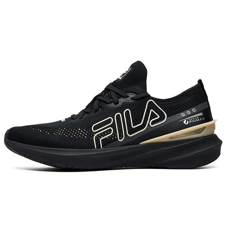 FILA Athletics Vola 200 Sport Simple Fabric Low-Top Marathon Running Shoes Women sneaker Black A12W112202FBK