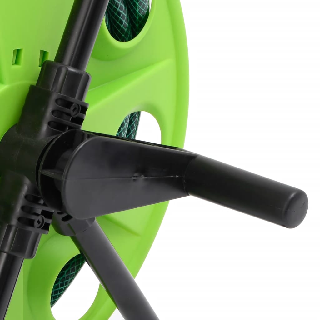 Hose Reel with 30 m PVC Green Hose