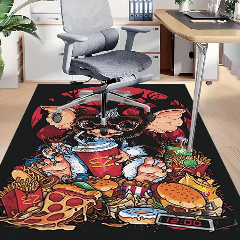 1pc gremlins fast food Carpet, Office Rug Outdoor Mat Home Decor Area Carpet Festival
