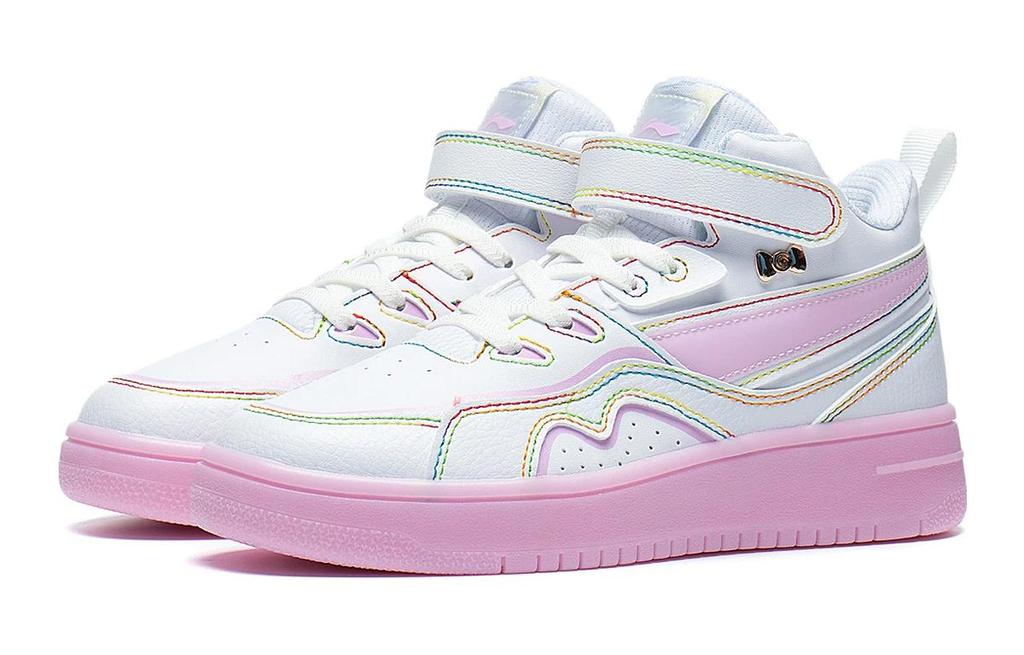 Li Ning YOUNG Sports Life Collection 937 Mid Slip Resistant Cushioning Abrasion Resistant Rebound High Top YKCT018-2
