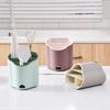 New 1Pc Cutlery Drain Rack Spoon Fork Chopstick Double Layer Cutlery Holder Tableware Drainboard Organizer Kitchen Tool