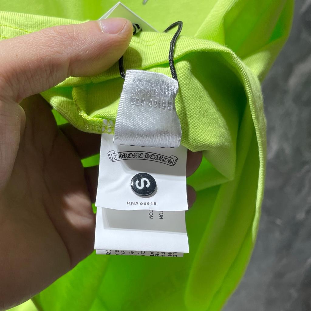 8562 CHROME HEARTS 2025 Sommer Neu Hochwertige Baumwolle Rundhals Locker Übergröße Herren- und Damen-T-Shirt Paar-T-Shirt