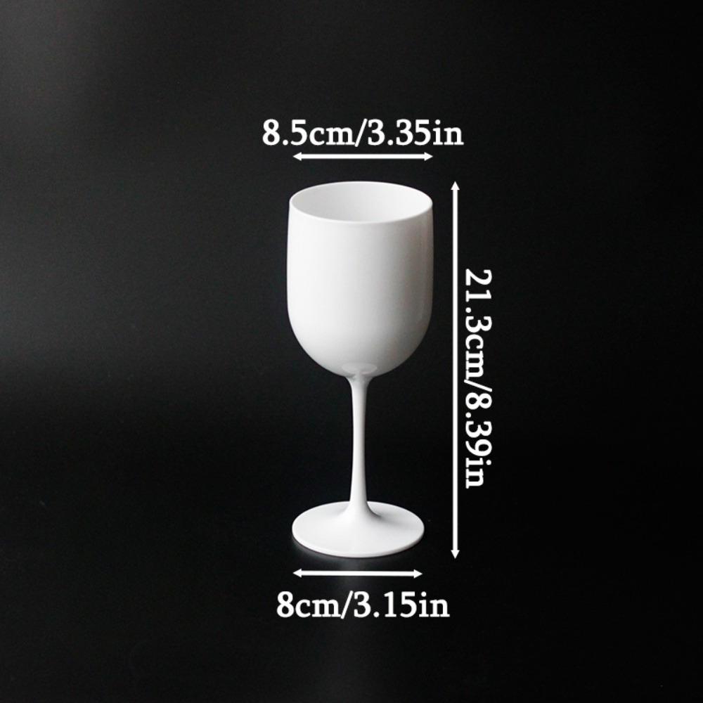10pcs Plastic Wine Glasses Goblet Plastic Reusable Unbreakable Wine Cups for Bachelorette Wedding Bridal Shower Birthday Party Plastic Wine Cups Stem