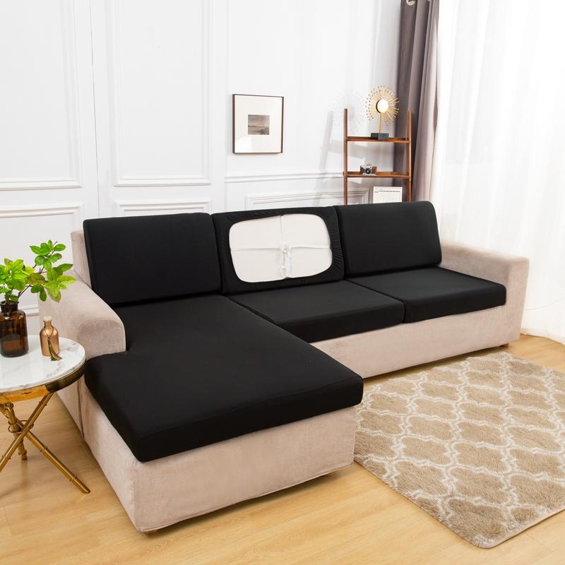 Silk Summer Sofa Cushion Cover Seat Back Pad Cover 2025 Home Living Room Couch Cover Soft Protector