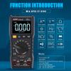 WINAPEX ET8104 Digital Handheld Multimeter Auto-Range Multifunction Tester NCV AC/DC Voltage Current Resistance Temperature Tool