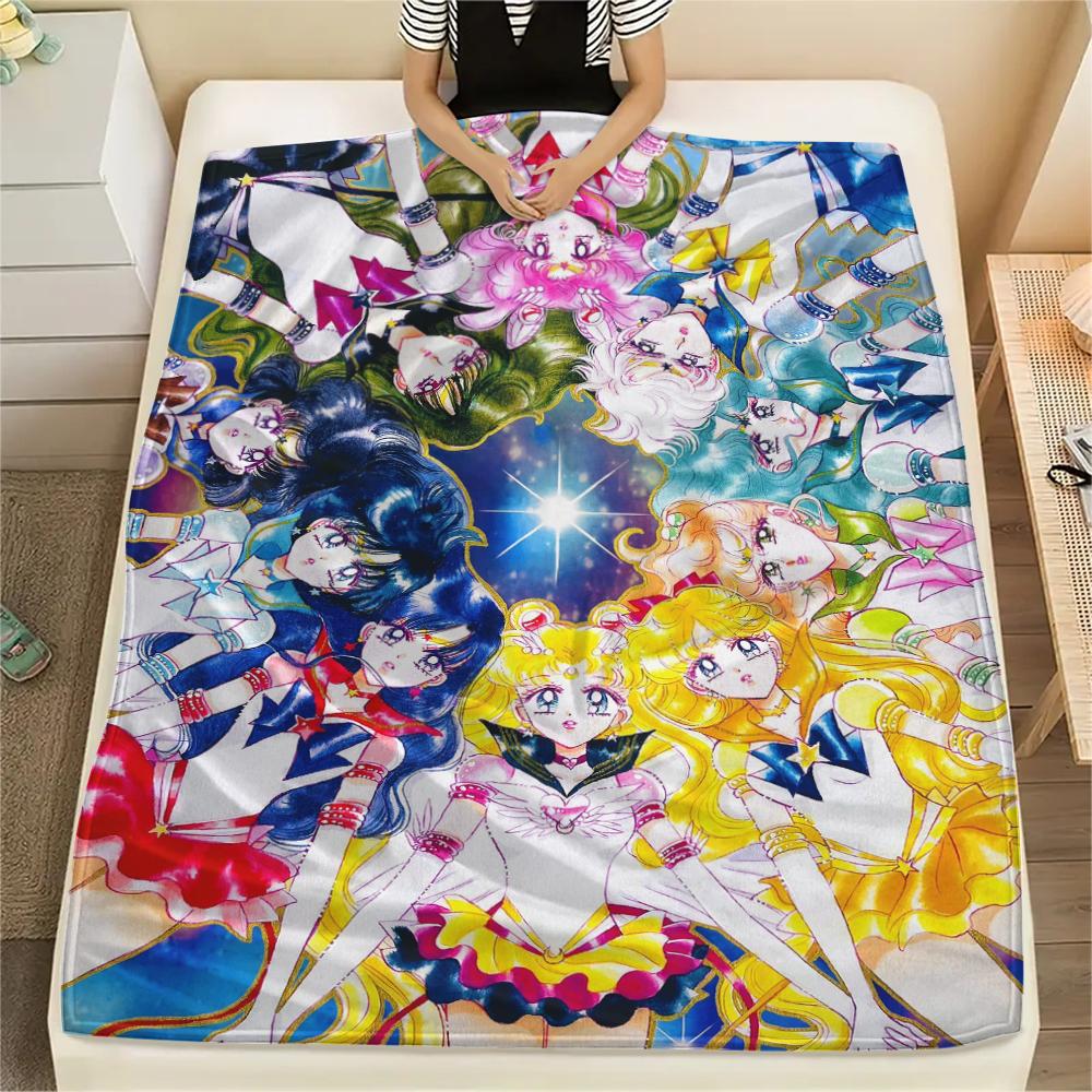 Sailor Moon Magical Girl Blanket, Sailor Moon Fan Soft Throw, Perfect Gift.chl