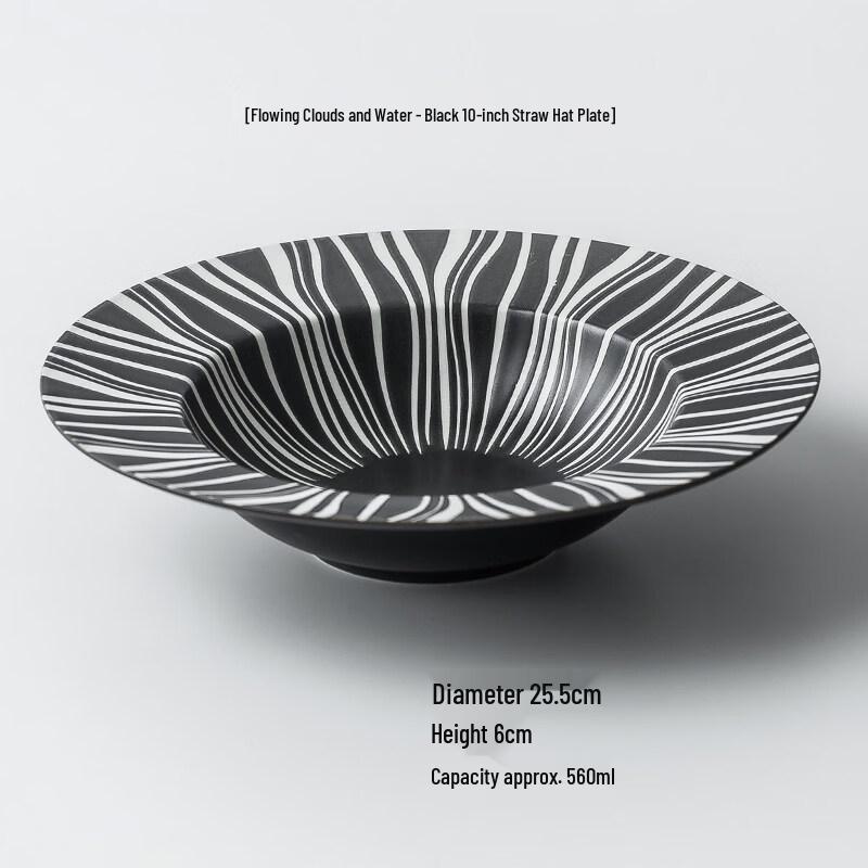 

Роскошная керамическая обеденная тарелка в скандинавском стиле