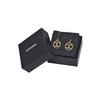 Chanel Metal Double C Round Earrings Women Earrings Gold AB7785-B07487-NG674