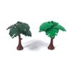 Small Particles Military Scene Green Plants Street View Forest Parts Small Trees Building Block Assembly 5058