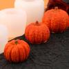 Halloween Pumpkin Scented Candle Mold 3D Simulated Pumpkin Maple Leaves Cookie Molds DIY Silicone Cake Chocolate Fondant