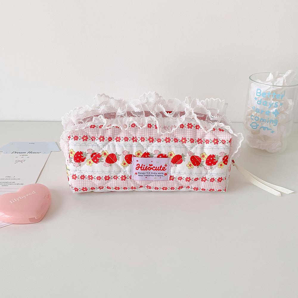 Portable Large-Capacity Makeup & Stationery Bag for Girls