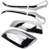 Car Accessories Exterior Rear View Mirror Side Molding Cover Trims (Chrome) Fit for Toyota RAV4 2019 2020 2021 2022 2023 ABS 6 PCS
