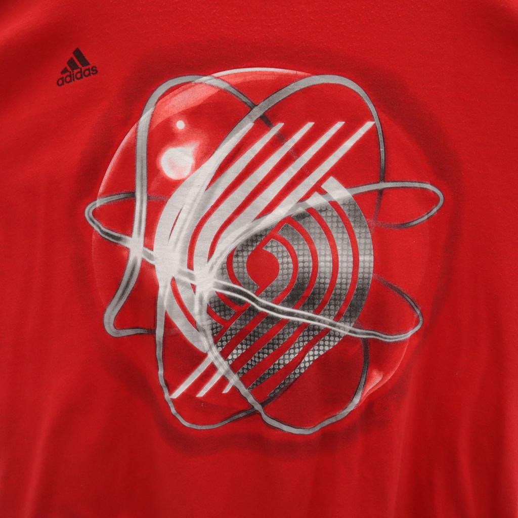 Adidas Short Sleeve T-shirt XL Red THE GO-TO TEE Men's Used