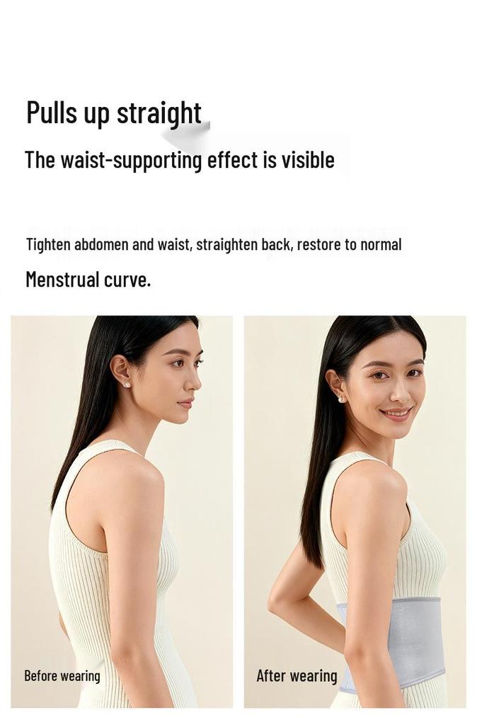 Women's Warm Lumbar Support Belt: Compression, Sports, Invisible Inner Wear, Tummy Control, Waist Cincher, Professional Protection