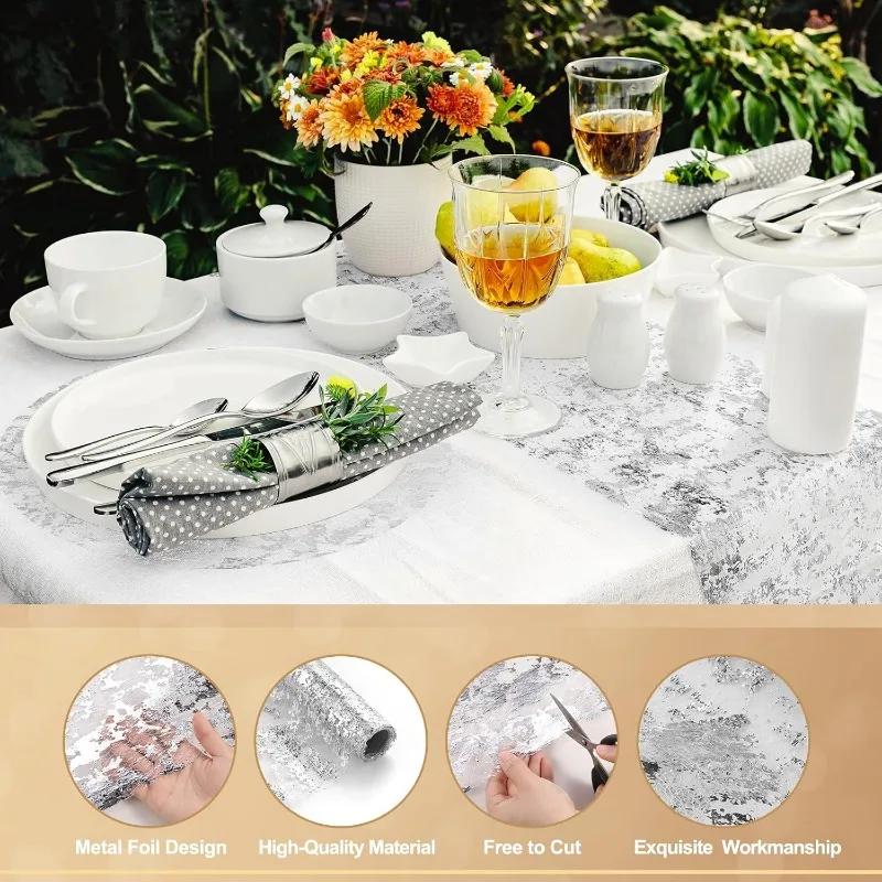 1-10Rolls Silver Star Packaging Mesh Handmade Account Gift Packaging Decoration DIY Packaging Premium Feel Mesh Scrapbook Paper