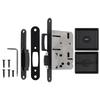 Concealed Privacy Pocket Door Lock with Knob for Sliding Doors