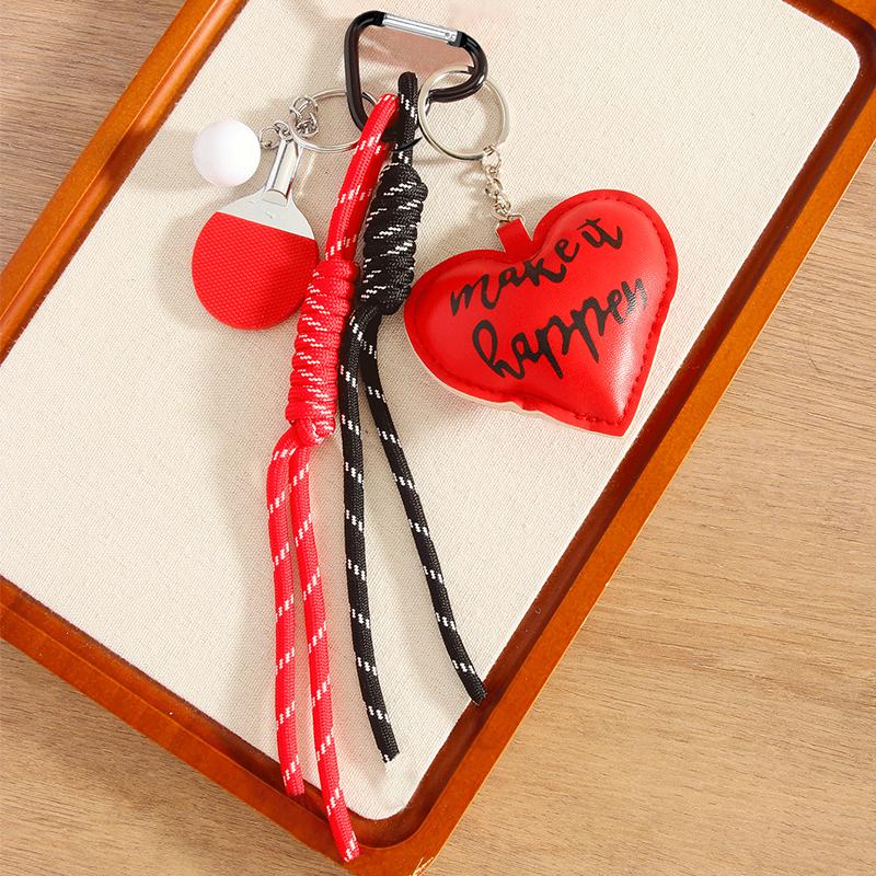 Yogodlns Красное Сердце Мини-Рюкзак Подвеска Сумка Подвески Сумок Аксессуары one size красный