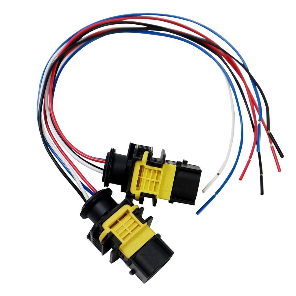 1-1703818-1 4Pin Urea Plug with Cable Nox Sensor Connector Wiring Harness 2PCS