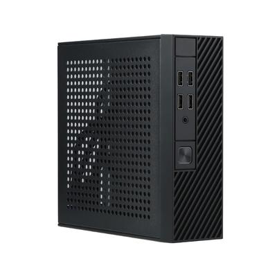 M10 Mini ITX HTPC Desktop Computer Chassis HTPC Case Frame Heat Dissipation Mini HTPC Case for Home Video Computer