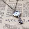 Novel Design Fashion Jewlery Small Size Antique Key Style Cute Star Favorite Pocket Watch