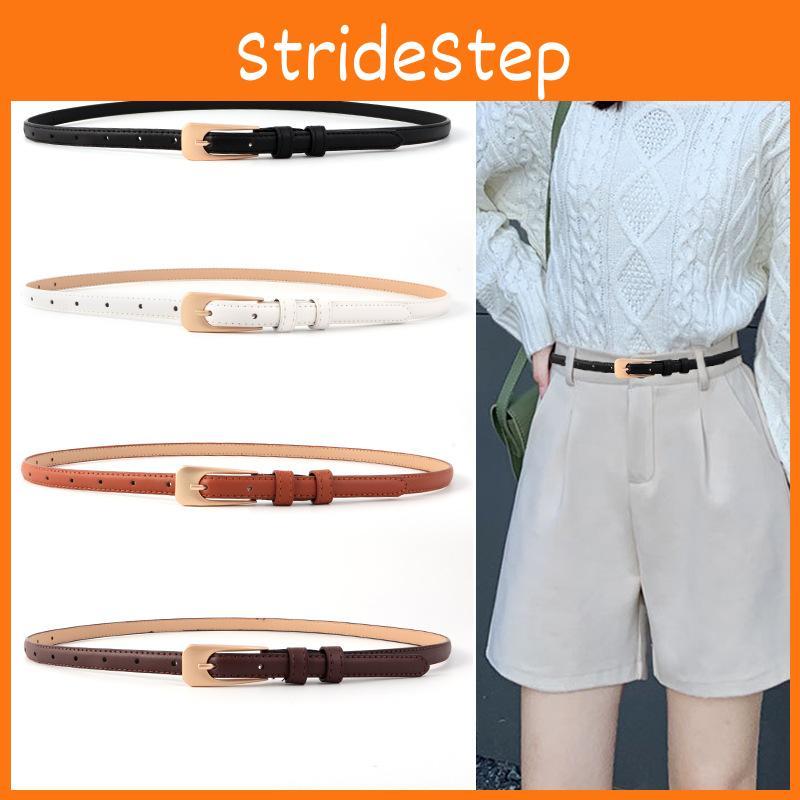 Belt Vintage Leather Women Versatile Decorative Waistband Casual Strap Jeans