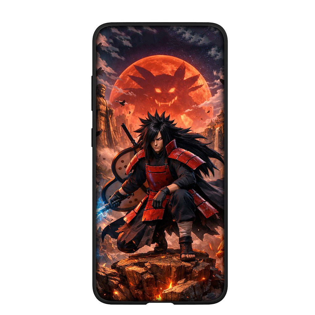 Phone Case for iPhone 17 15 16 Plus Redmi Note 14 12 11 13 Pro Max Huawei P30 P20 Lite OPPO A60 A40 A80 A38 A54 Cartoon Madaras Uchiha Narutos Cover