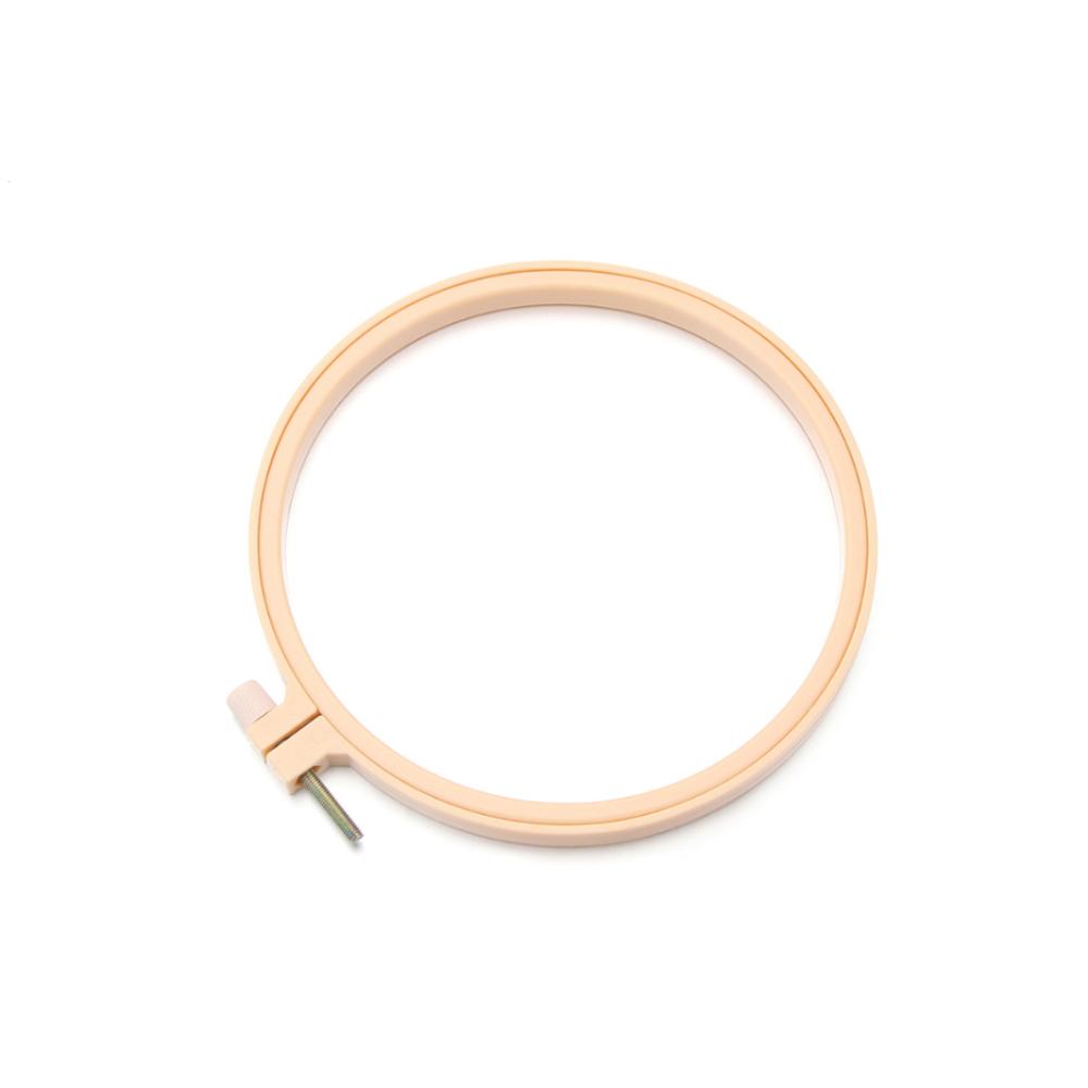 Practical Plastic Handcraft Vintage Pattern Cross Stitch Frame Embroidery Hoop Ring Sewing Tools Needle Arts