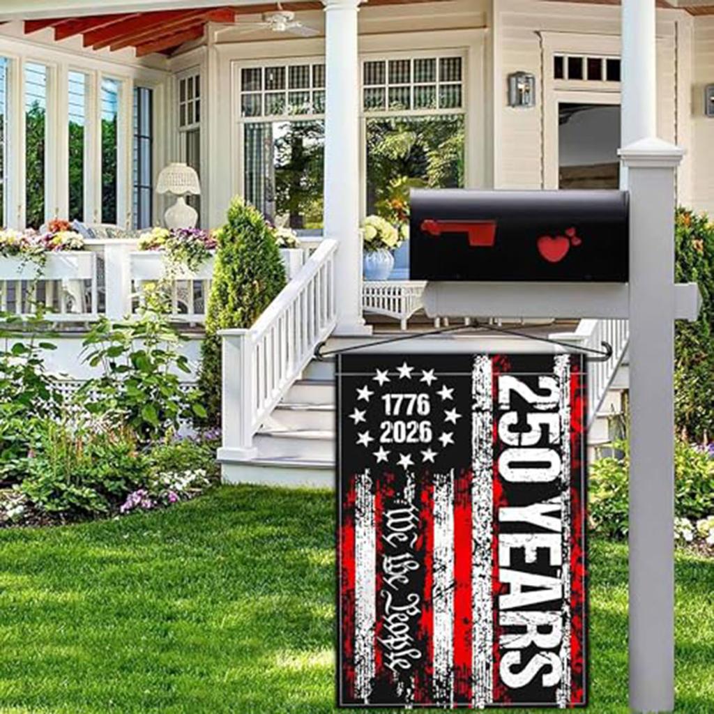 Decorative Garden Flag For The 250th Anniversary Of The United States