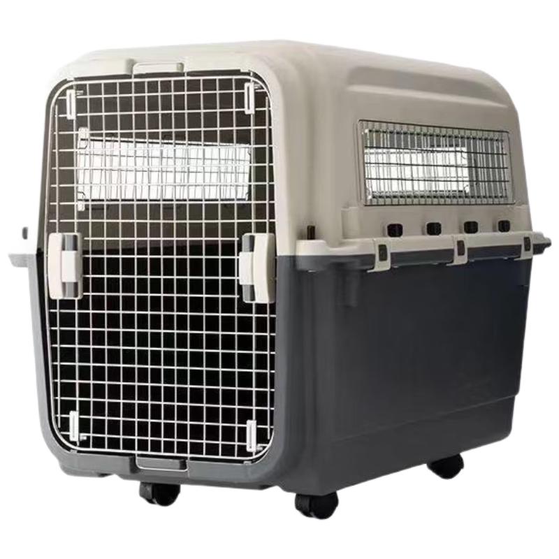 JINGRUIXIANG Portable Pet Travel Carrier with Iron Window