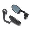 Bike Mirror Bicycle Mirrors Handlebar Rearview Mirror 360° Rotation Adjustable Wide View for 7/8" 22mm Bar End