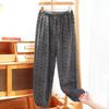 Warm Fleece-Lined Winter Sleep Pants - Warm Casual Trousers Home Pajama Pants Casual Long Trousers for Women