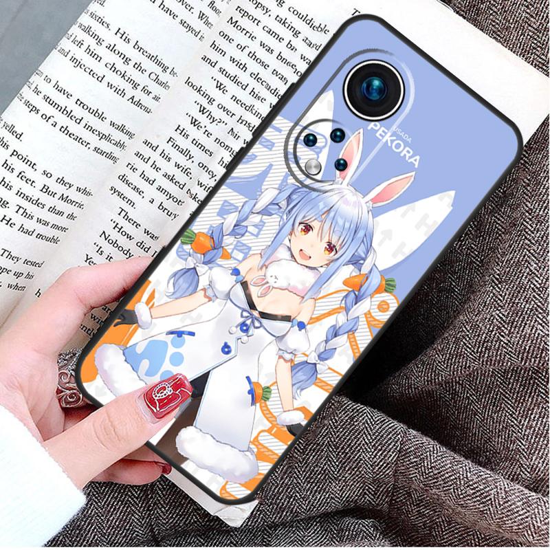 Usada Pekora Hololive Anime Case For Honor Magic 8 5 6 7 Lite Honor 200 400 Pro 50 70 90 X9d X9b X9c X9a X8c X8b Win RT