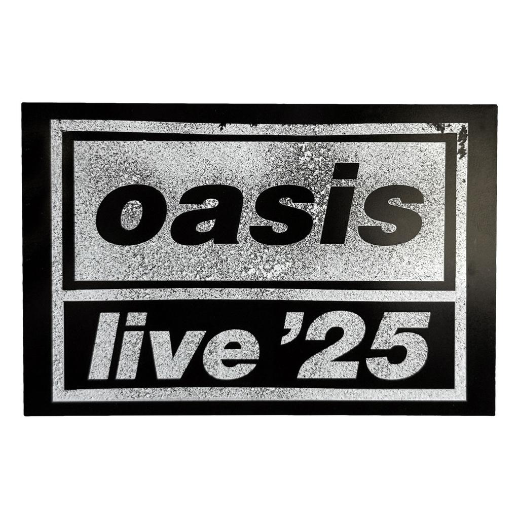 Oasis Live Â´25 Logo Fridge Magnet