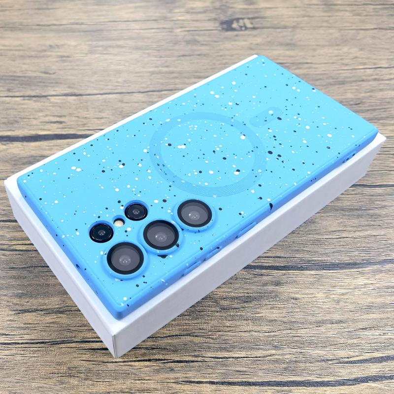 Luxury Silicone Case For Samsung Galaxy S26 S25 S24 S23 S22 S21 Ultra Plus S25Ultra S24Ultra A26 A16 A17 A55 A56 Magsafe Wireless Charge Full Cover