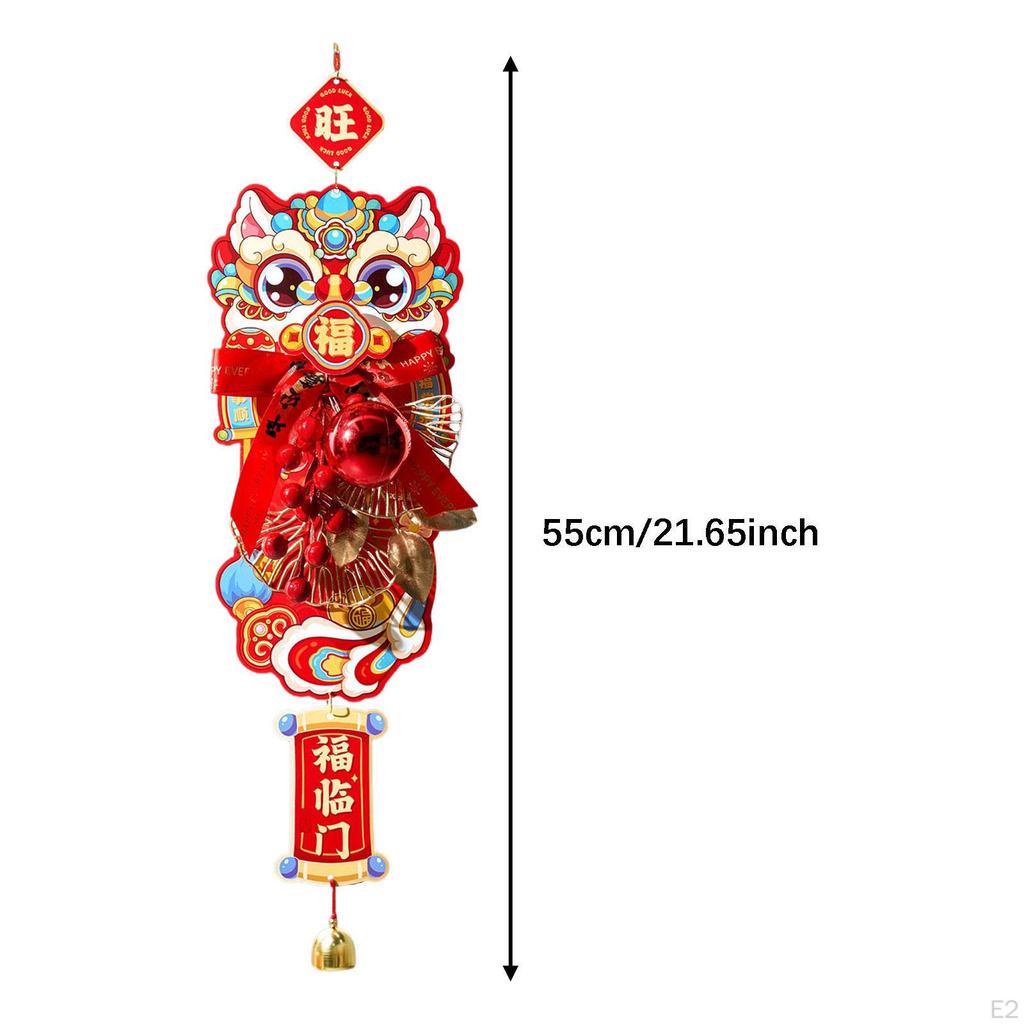 Year Hanging Ornament Spring Festival Decoration Decorative for Door