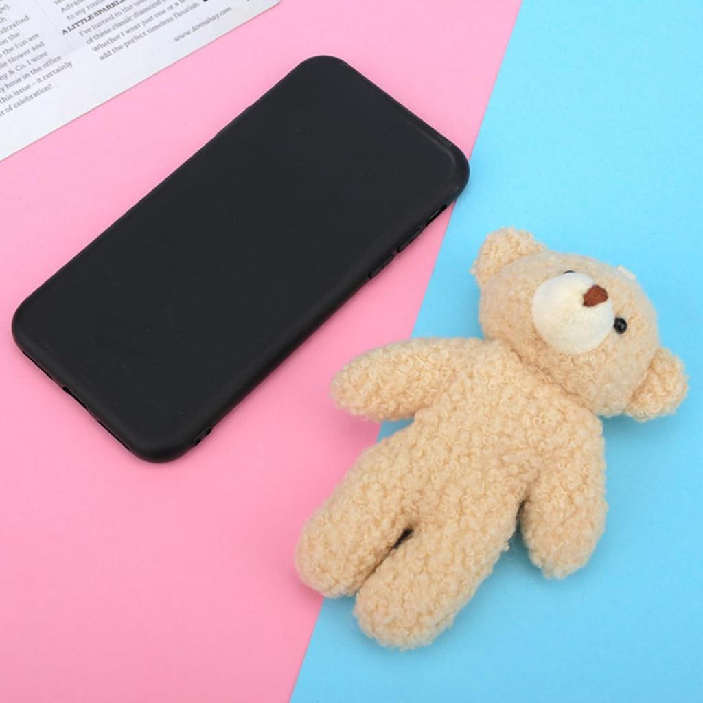 EXCEART Set of Mini Plush Bears for Bag Keychain Plush PP Cotton Soft Cute Gifts for Day and Christmas 32-Piece Girls, Charms, Pendants, Toys, Design,