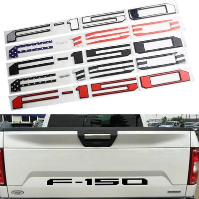 Car Tailgate Inserts Letters for F150 3D Raised & Strong Adhesive Decals Letters, Tailgate Emblem Badge Sticker