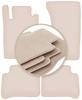 PREMIUM Beige Floor Mats For: Mercedes W211 4Matic Sedan, Station Wagon 2003-2009