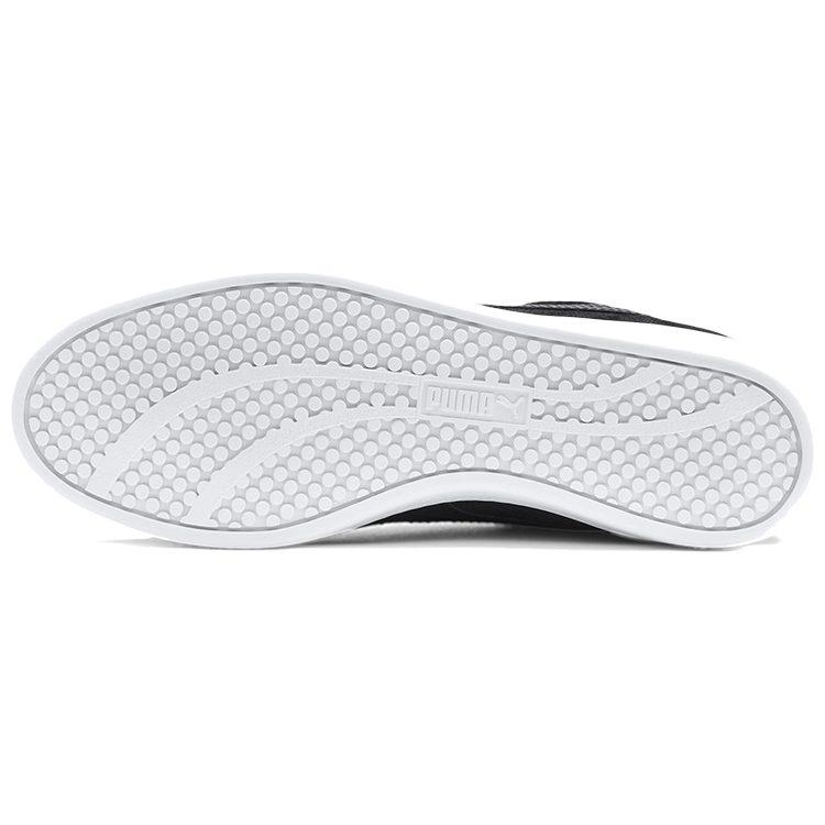 Puma Smash V2 Sd Black/White Low Casual Board Shoes Women's 365313-01