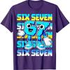 SEI Sette 67 Meme Italiano Brainrot Regali per Ragazzi T-Shirt alla Moda Novità Regalo di Compleanno per Figli Maglietta Estiva Casual a Maniche Corte con Scritta