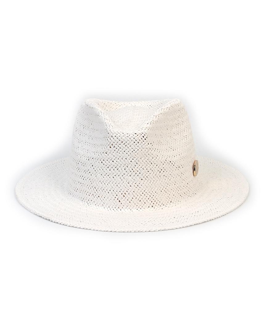 Yunibeosyeolkemiseuteuli Summer Simple White Fedora - Big Size Summer Fedora