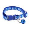 For Puppy Kitten With Bell Cat Paw Print Grooming Accessories Cat Necklace Pet Collar Pet Supplies