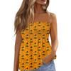 Tube Tops For Women,Cute Sexy Off Shoulder  Print Sleeveless T-Shirt