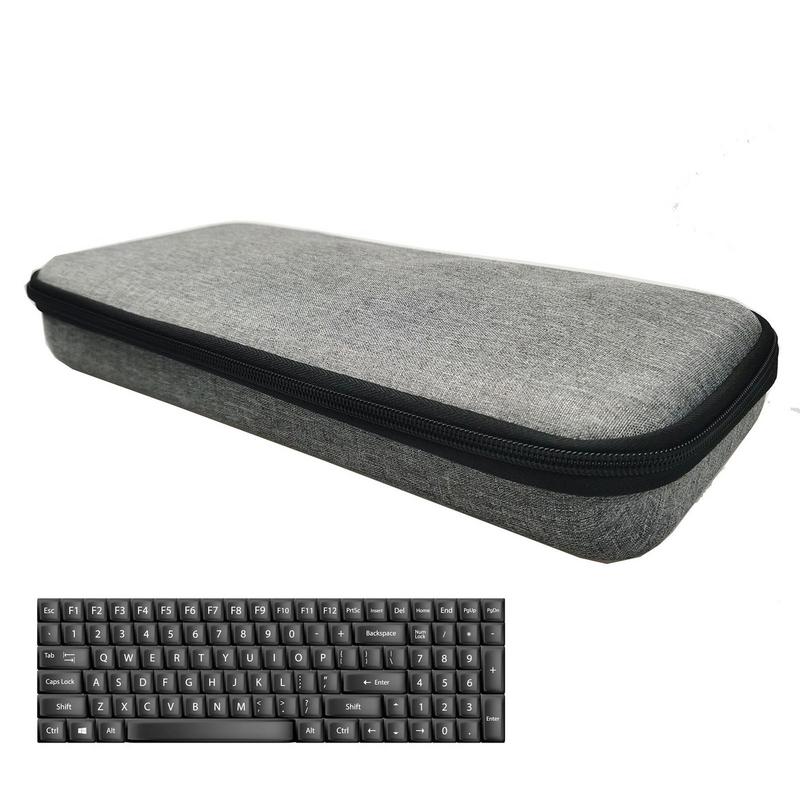EVA Case For Logitech Mx Mechanical Wireless Keyboard Storage Bag Shockproof Portable Travel Carrying Protective Case