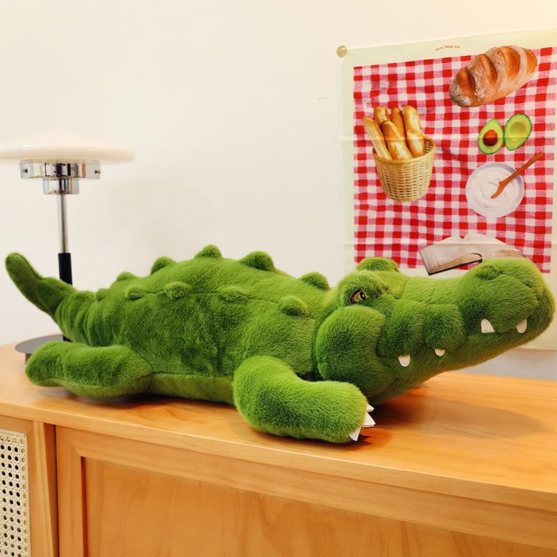 Party Crocodile Plush Toy Boy Birthday Gift Office Cushion Sleeping Pillow Cartoon Crocodile Ornament